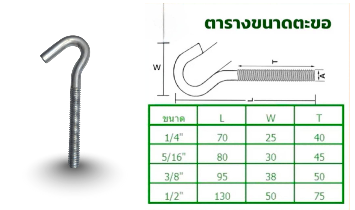 ตะขอ ตะขอ